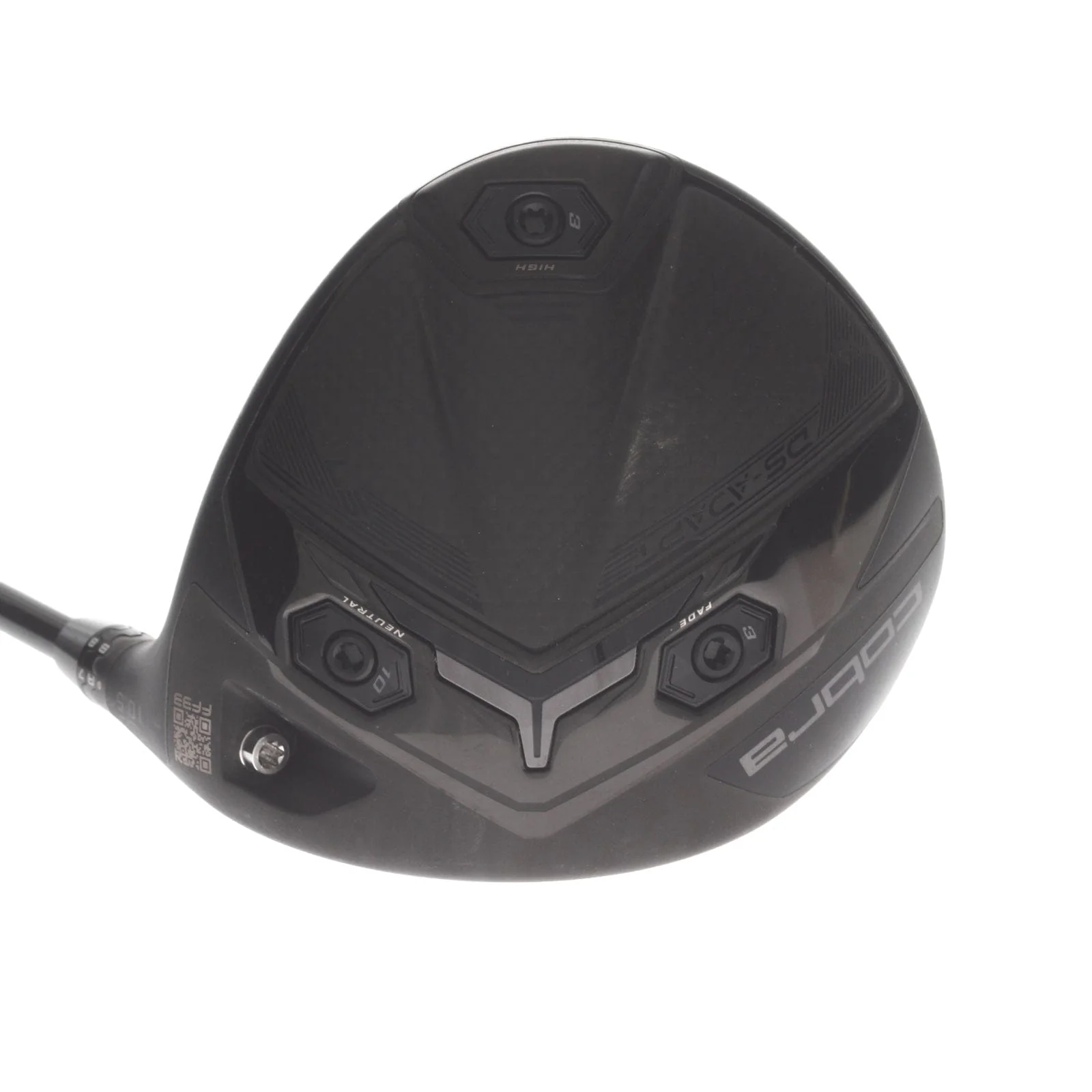 Cobra DS-Adapt LS Graphite Mens Right Hand Driver 10.5* Extra Stiff - Denali Black 6.5 60g
