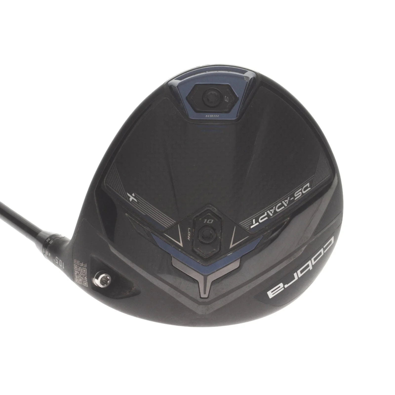 Cobra DS-Adapt X Graphite Mens Right Hand Driver 10.5* Stiff - Denali Black 60g 6.0