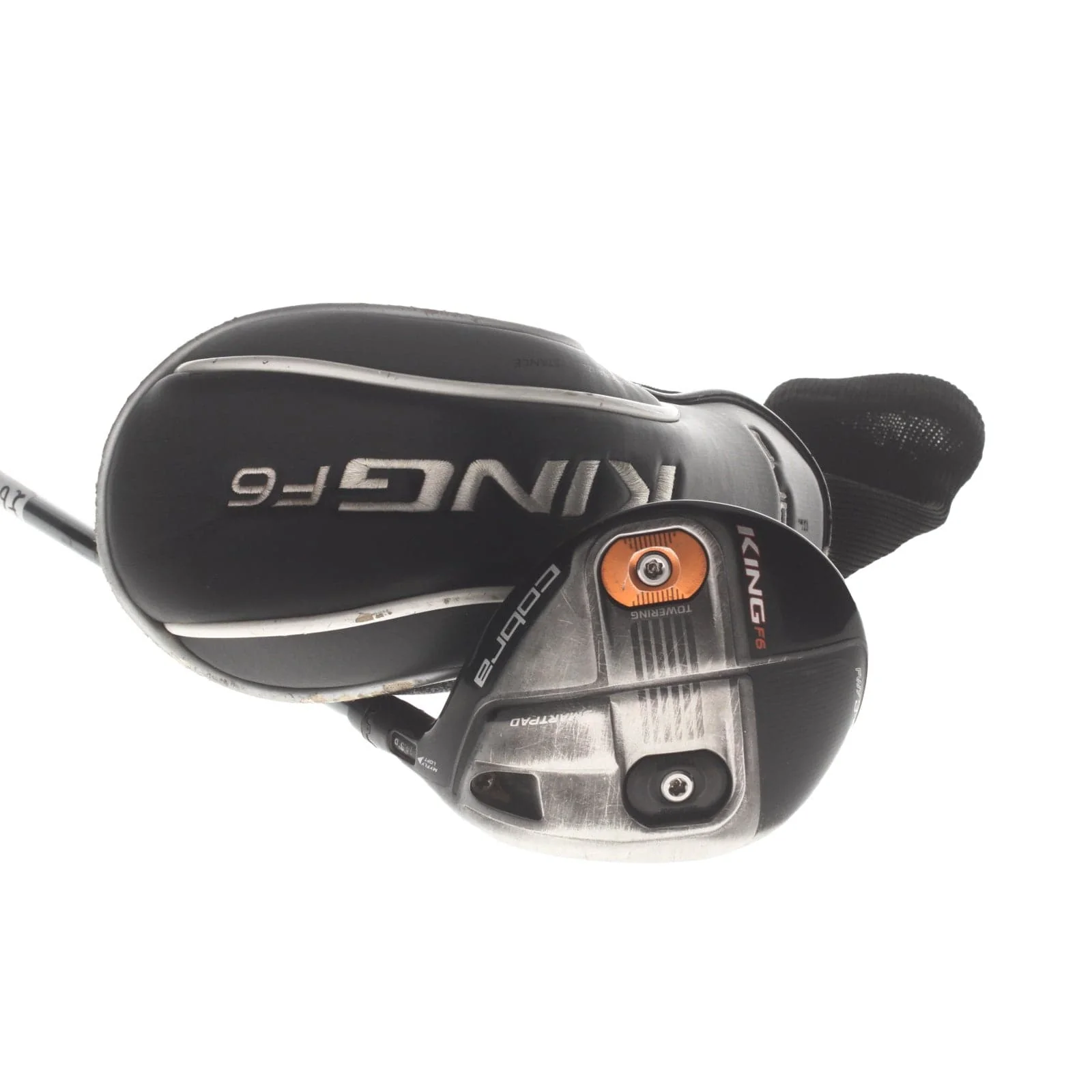 Cobra F6 Graphite Mens Right Hand Fairway 3 Wood 14.5* Stiff - Ozik MFS Red Tie Q4 65