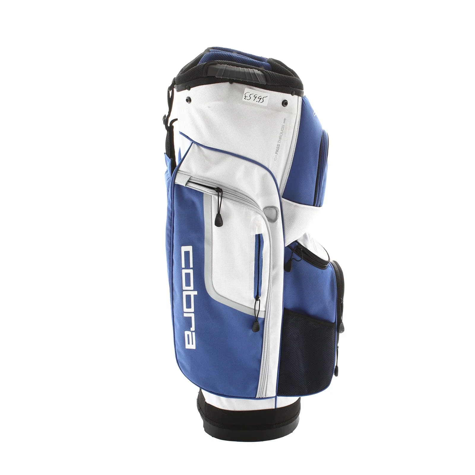 Cobra Fly XL Cart Bag - Blue/White - Image 3
