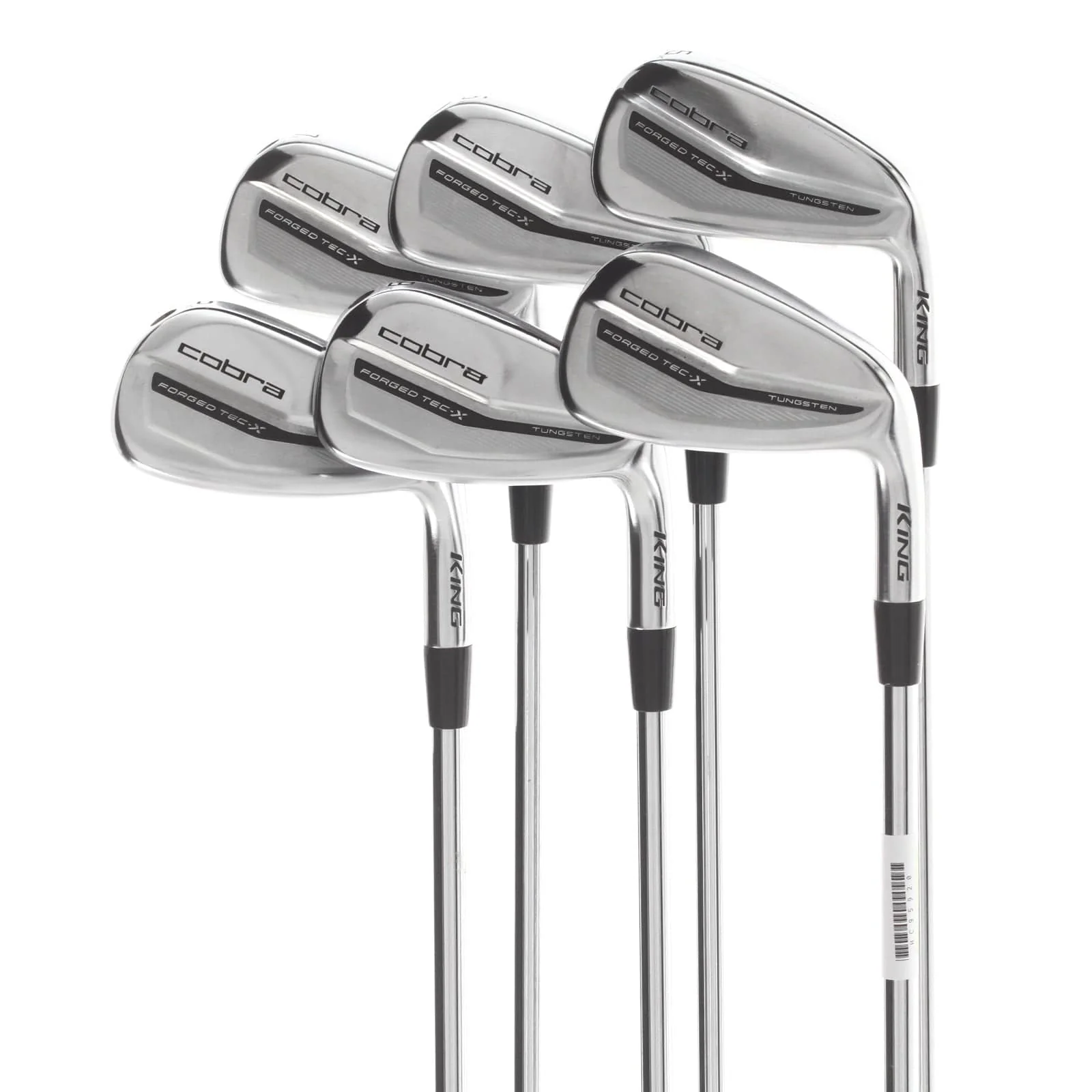 Cobra Forged Tec X 2022 Steel Mens Right Hand Irons 5-PW Regular - KBS Tour Lite
