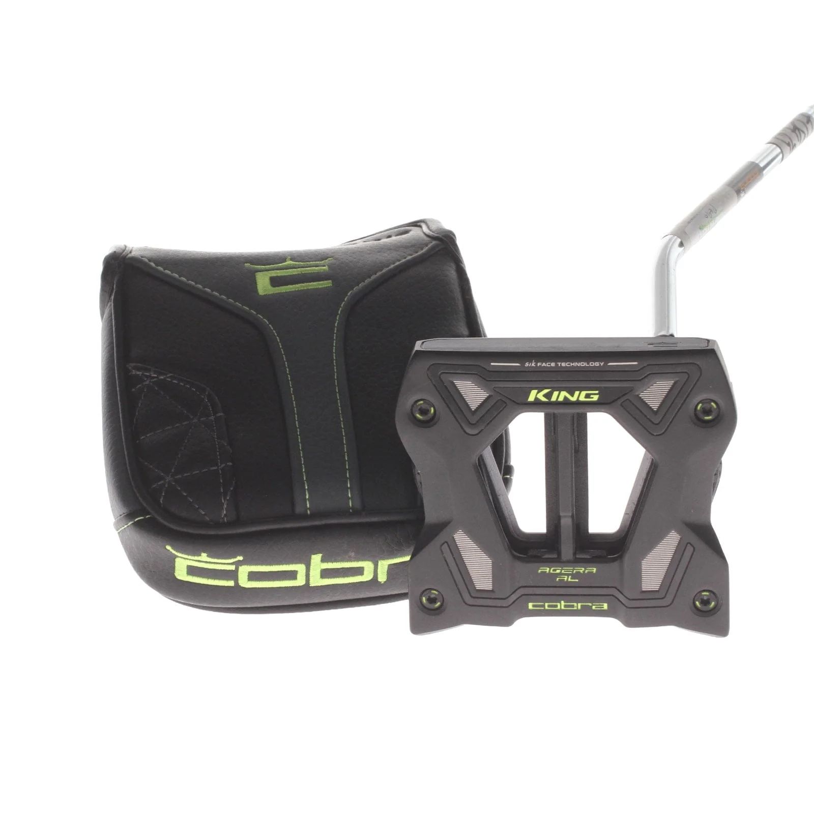 Cobra King Agera AL Mens Right Hand Putter 41" Mallet - Super Stroke Flatso 17