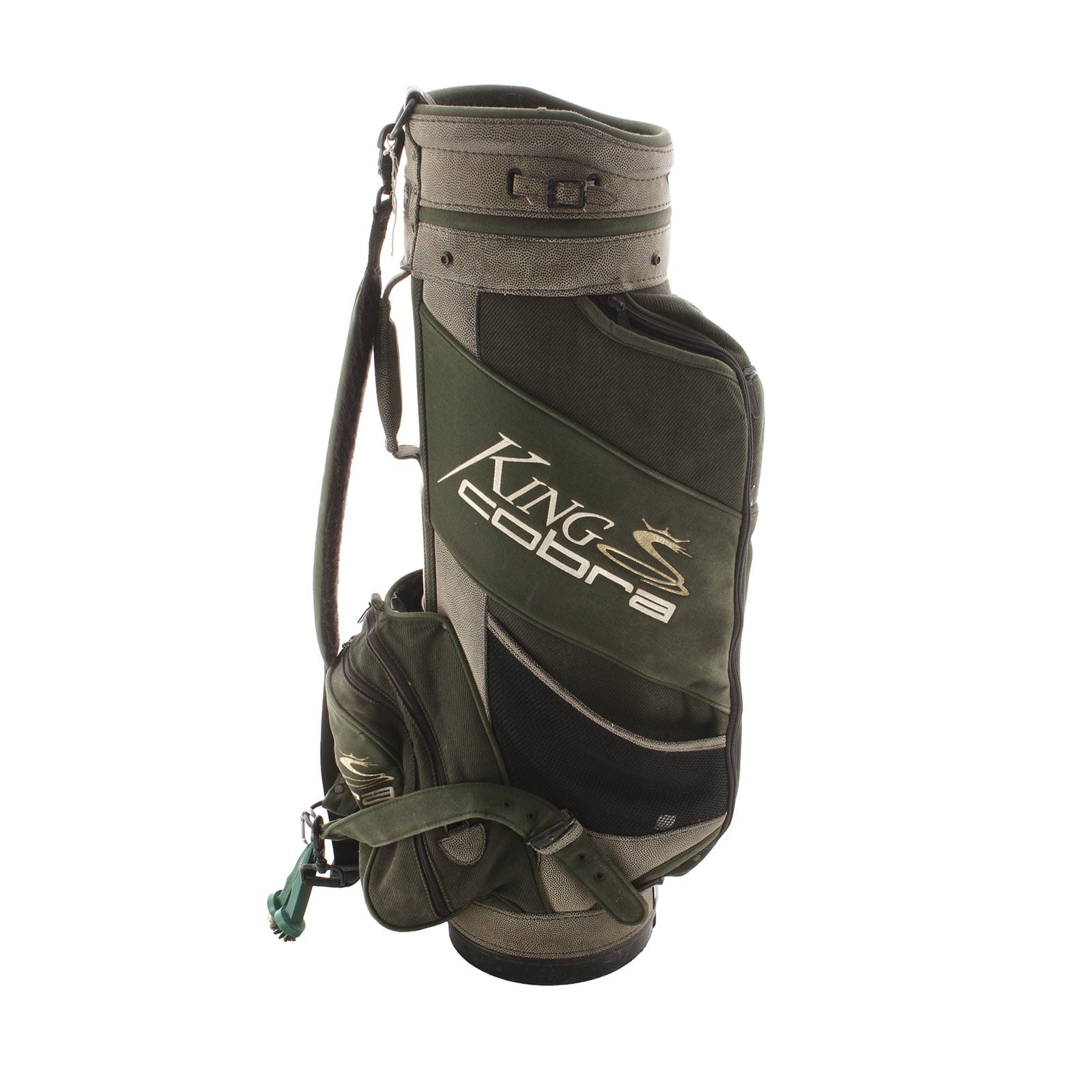 Cobra King Cart Bag - Green/Biege