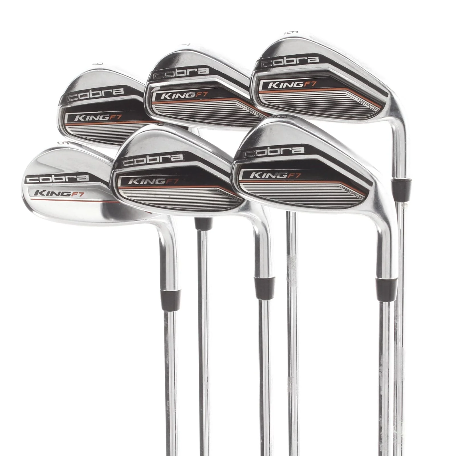 Cobra King F7 Steel Mens Right Hand Irons 6-SW Regular - Cobra