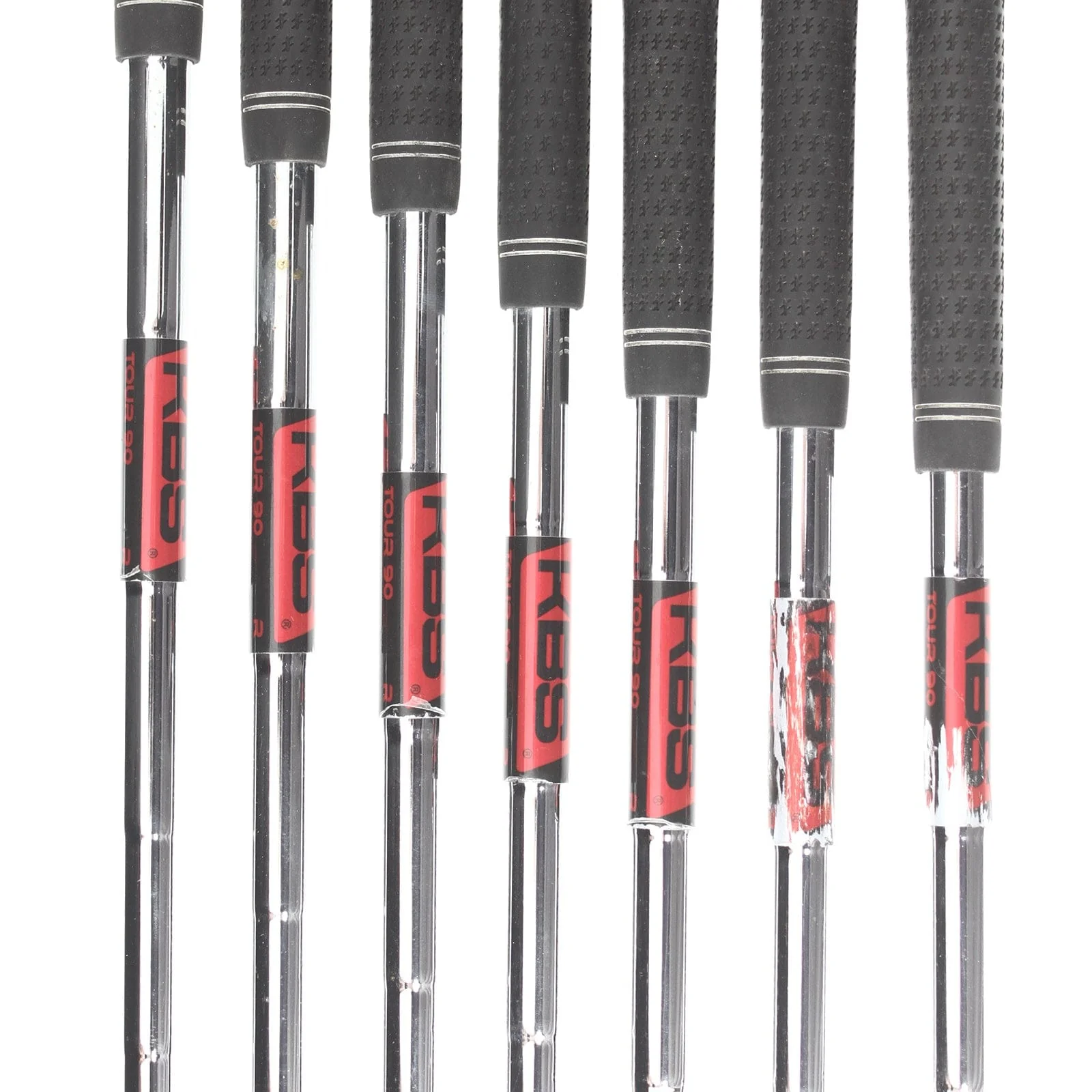 Cobra King F9 Steel Mens Right Hand Irons 5-SW Regular - KBS Tour 90 - Image 6