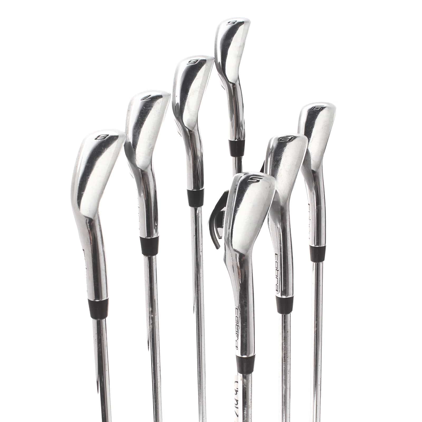 Cobra King F9 Steel Mens Right Hand Irons 5-SW Regular - KBS Tour 90 - Image 3