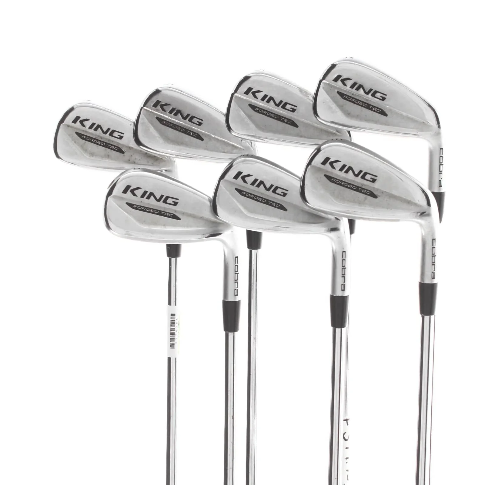 Cobra King Forged Tec 2020 Steel Mens Right Hand Irons 4-PW Stiff - KBS $-Taper Lite
