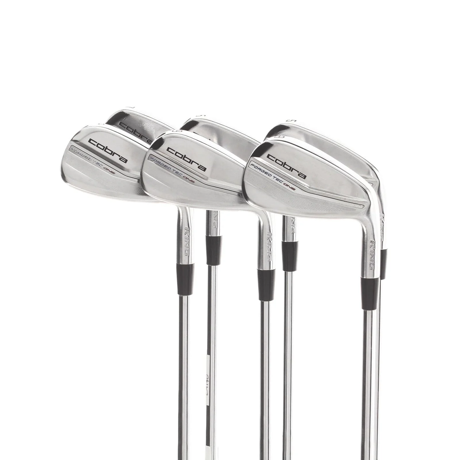 Cobra King Forged Tec 2022 One Length Steel Mens Right Hand Irons 5-PW Stiff - KBS $-Taper Lite