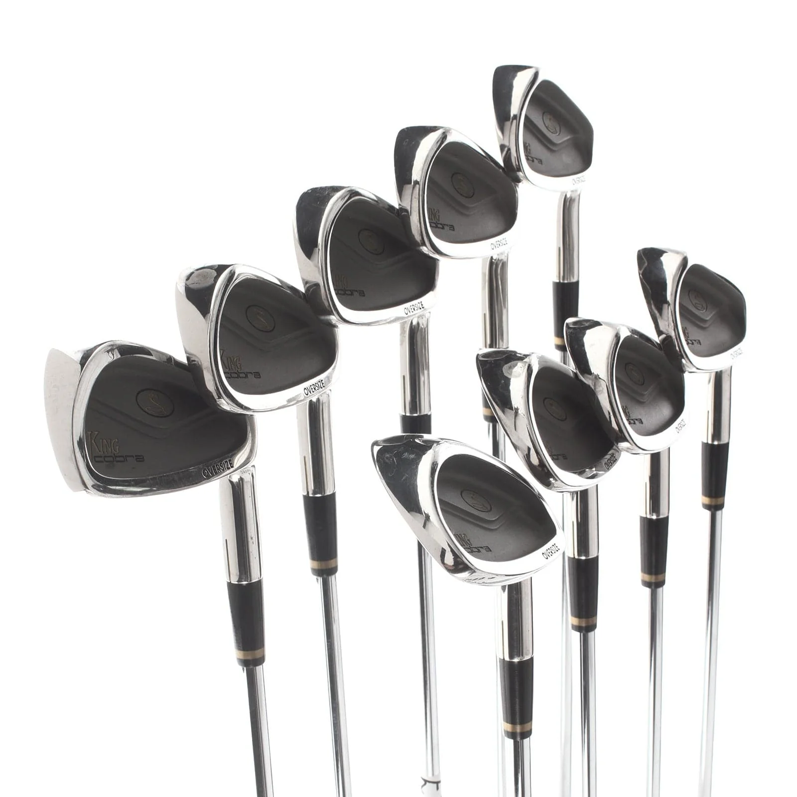 Cobra King Oversize Steel Mens Right Hand Irons 3-SW Regular - - Image 2