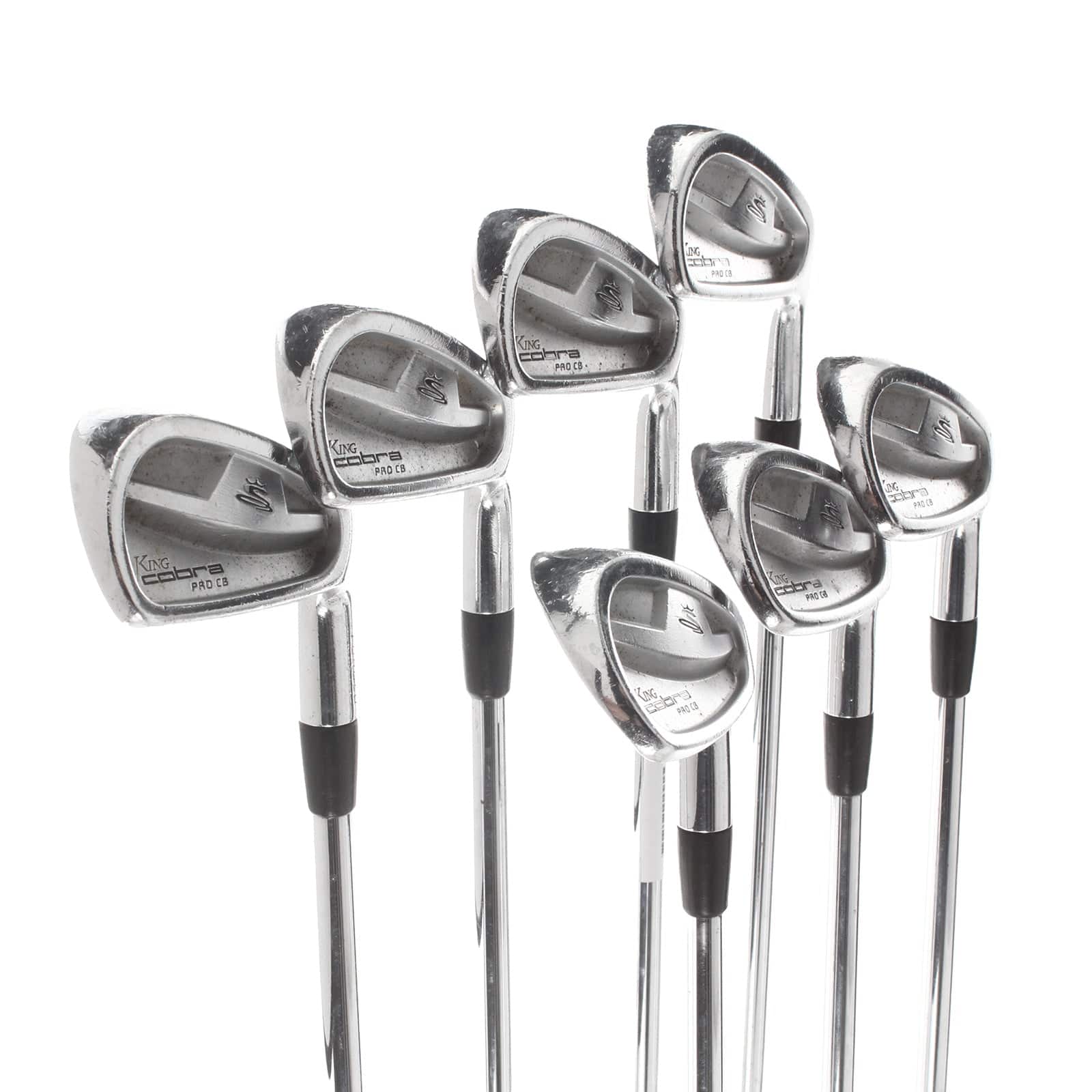 Cobra King Pro CB Steel Mens Right Hand Irons 4-PW Regular - Dynamic Gold - Image 2