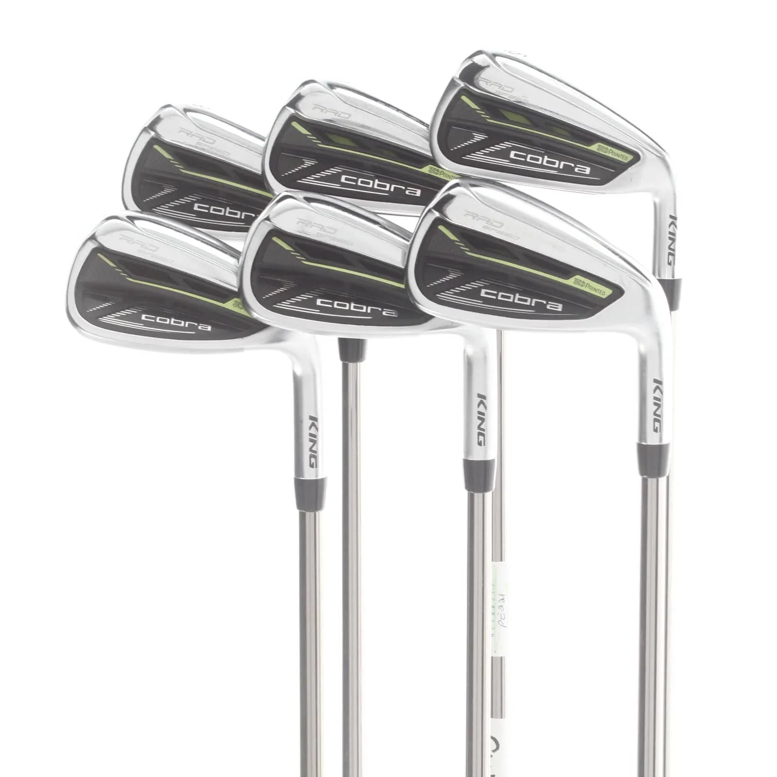 Cobra King Radspeed 3D Printed Graphite Mens Right Hand Irons 6-GW Senior - UST Mamiya Recoil ESX 460 F2