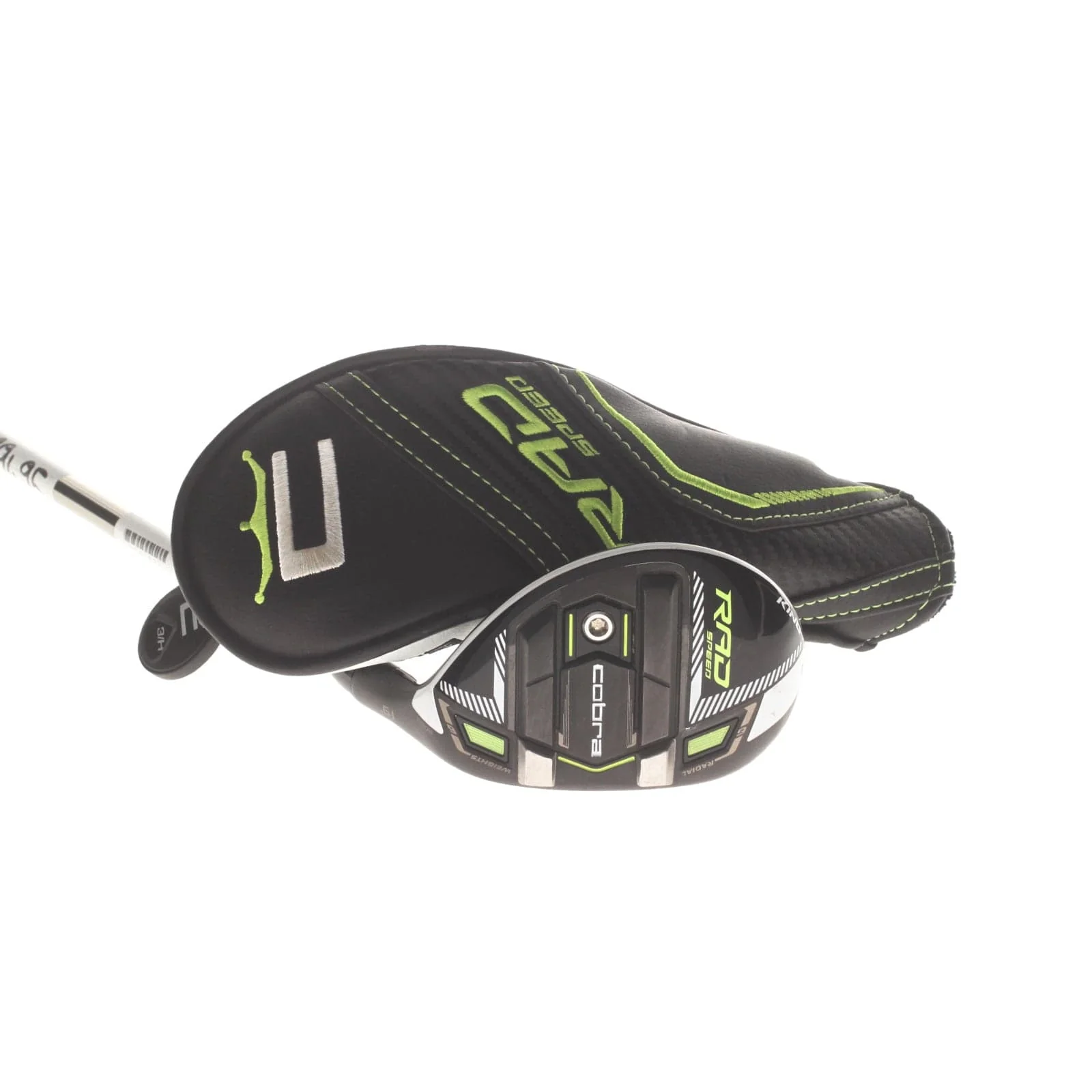 Cobra King Radspeed Graphite Mens Right Hand 3 Hybrid 19* Lite - UST Mamiya Recoil ESX 480 F2