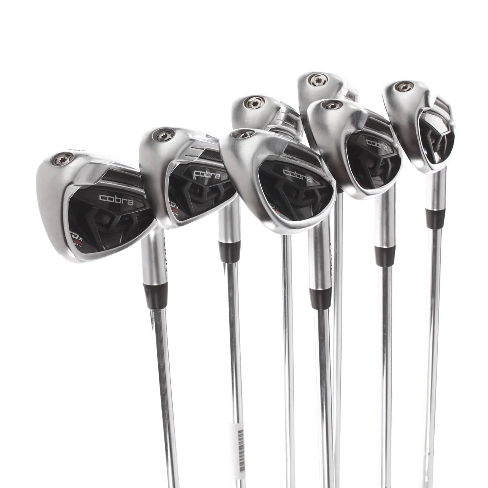 Cobra King Radspeed One Length Steel Mens Right Hand Irons 5-GW Regular - KBS Tour - Image 2