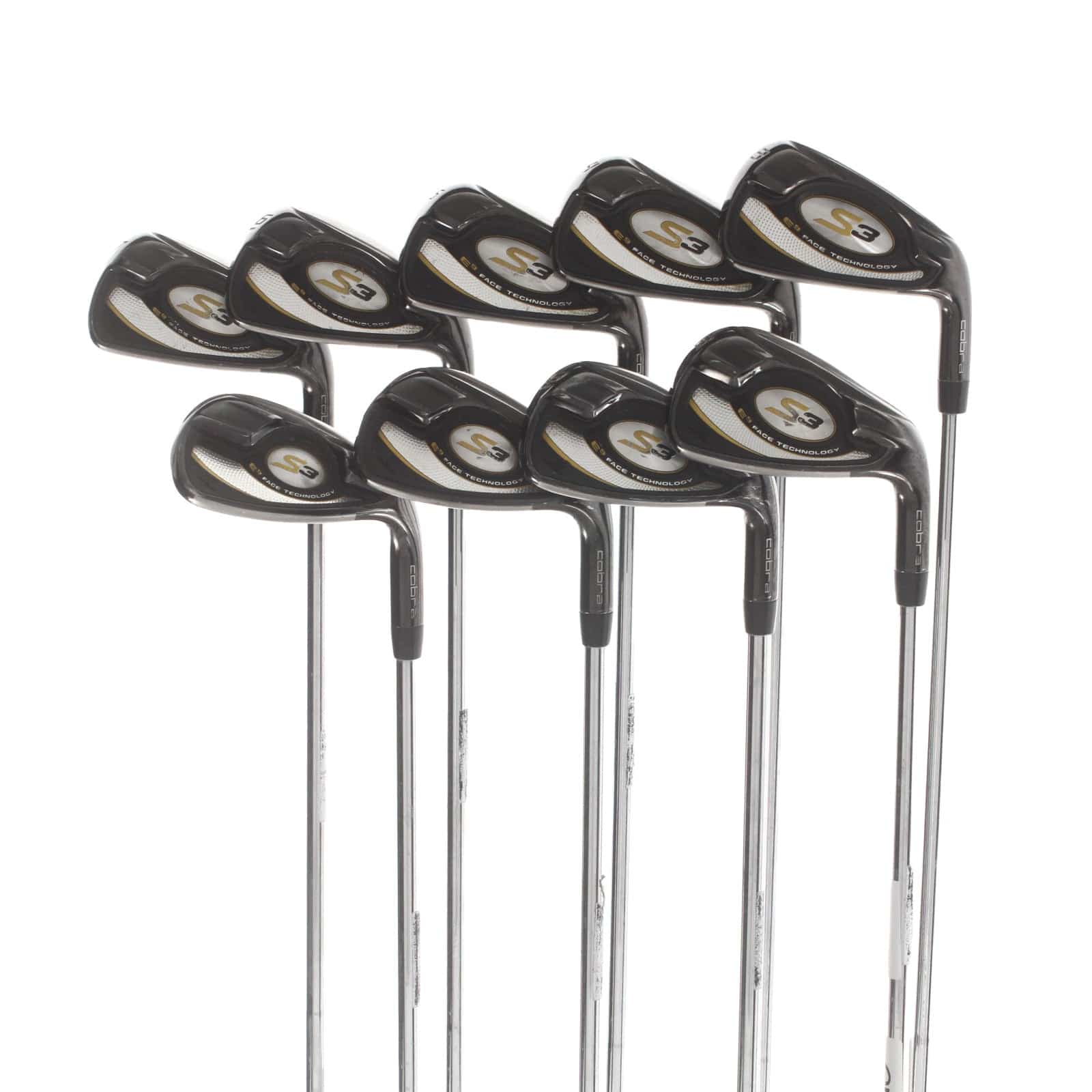 Cobra King S3 Steel Mens Right Hand Irons 3-SW Regular - N.S.Pro 1030H
