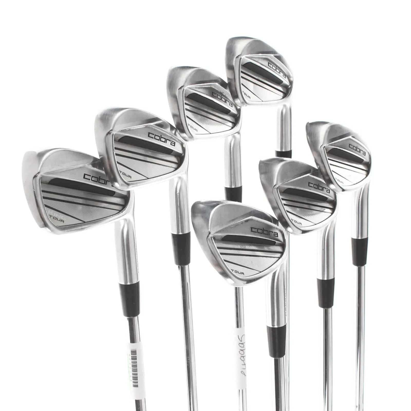 Cobra King Tour Steel Mens Right Hand Irons 4-PW Stiff - KBS $-Taper 120 - Image 2