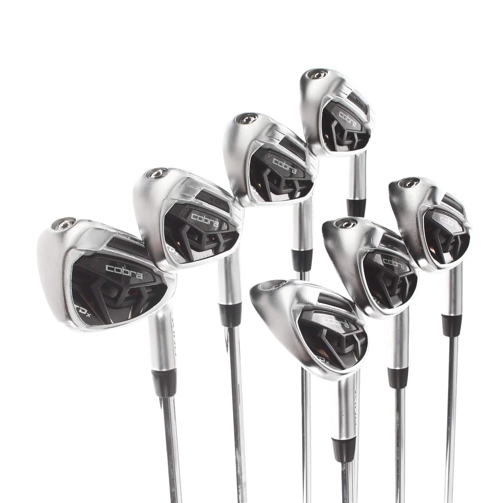 Cobra LTDx Steel Mens Right Hand Irons 5-SW Regular - KBS Tour 90 - Image 2