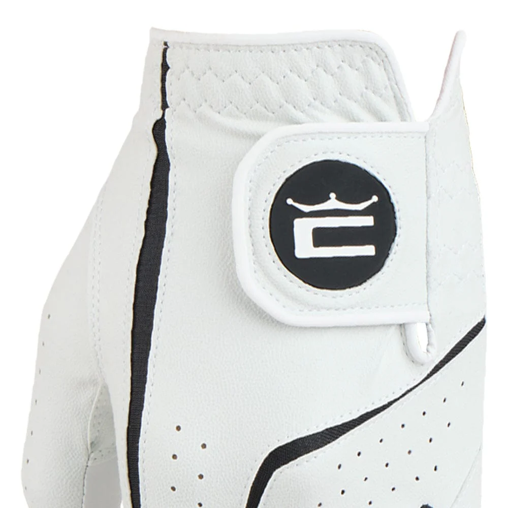 Cobra MicroGrip Flex Leather Golf Glove - White - Image 5