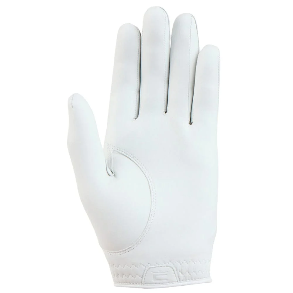 Cobra PUR Tour Cabretta Leather Golf Glove - White - Image 3