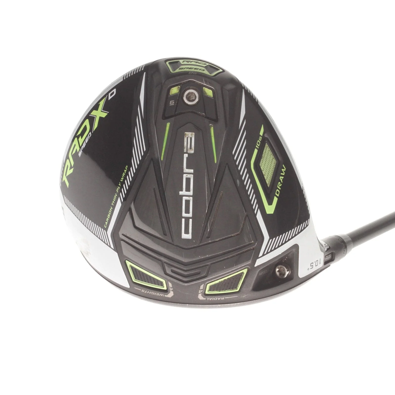 Cobra Radspeed Graphite Mens Left Hand Driver 10.5* Regular - Fujikura Motore X F3 6-R - Image 2