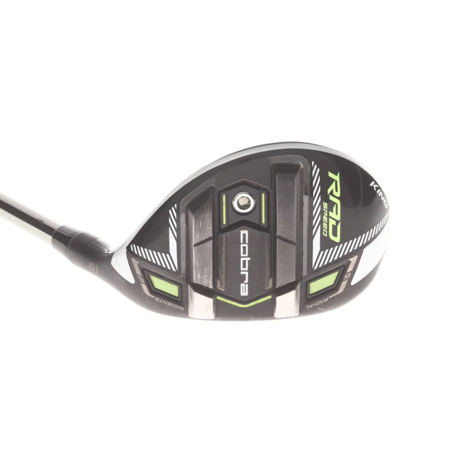Cobra Radspeed Graphite Mens Right Hand 3 Hybrid 19* Stiff - Recoil ESX 480 F4 - Image 2