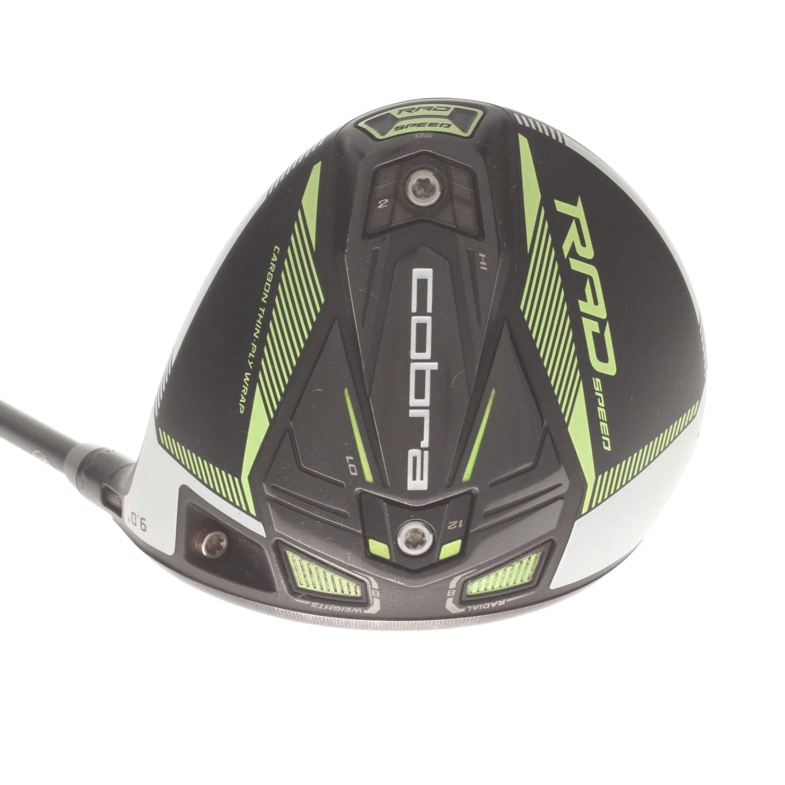 Cobra Radspeed Graphite Mens Right Hand Driver 9* Stiff - Fujikura Motore X F1 6-S - Image 2