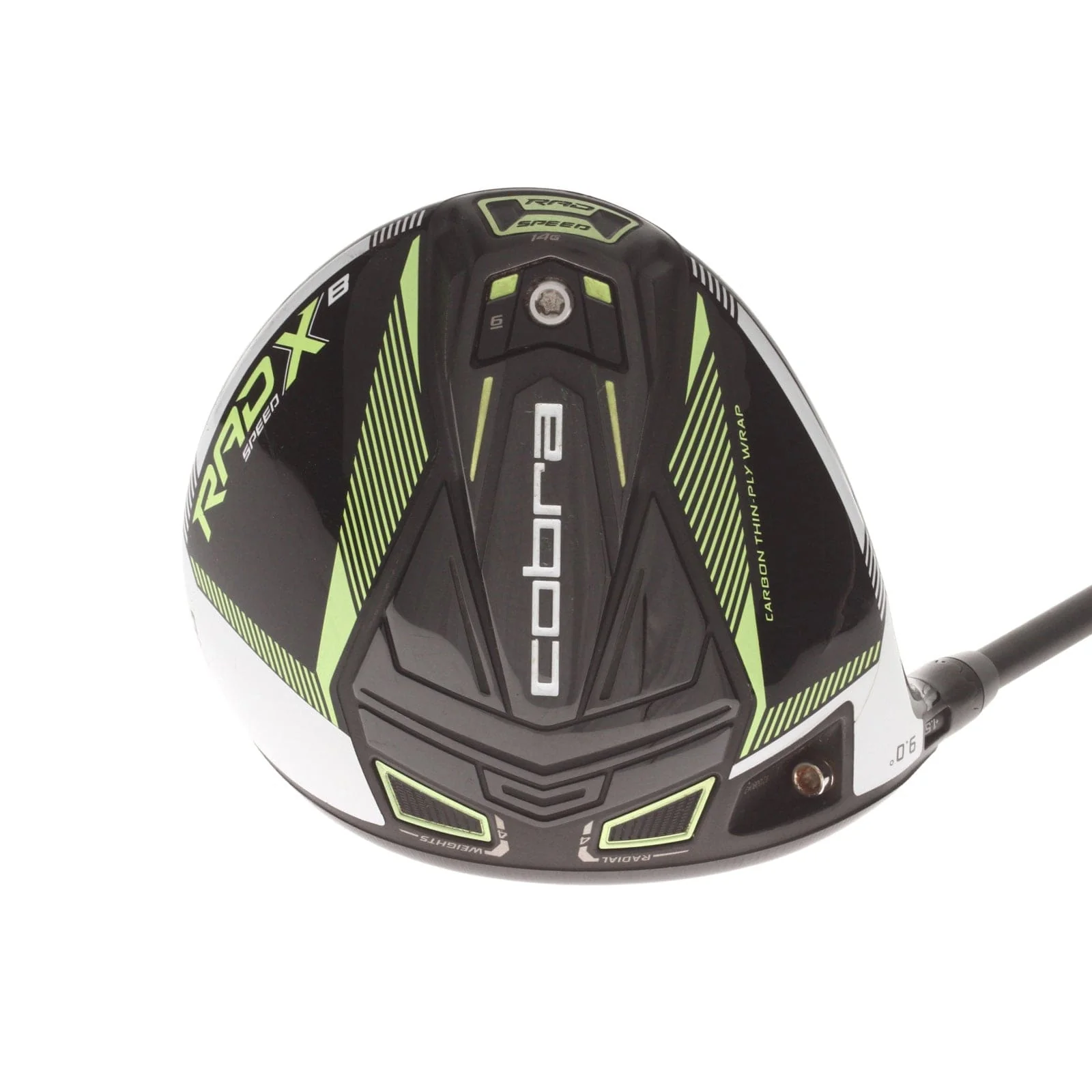 Cobra Radspeed XB Graphite Mens Left Hand Driver 9* Stiff - Fujikura Motore X F3 6-S - Image 2