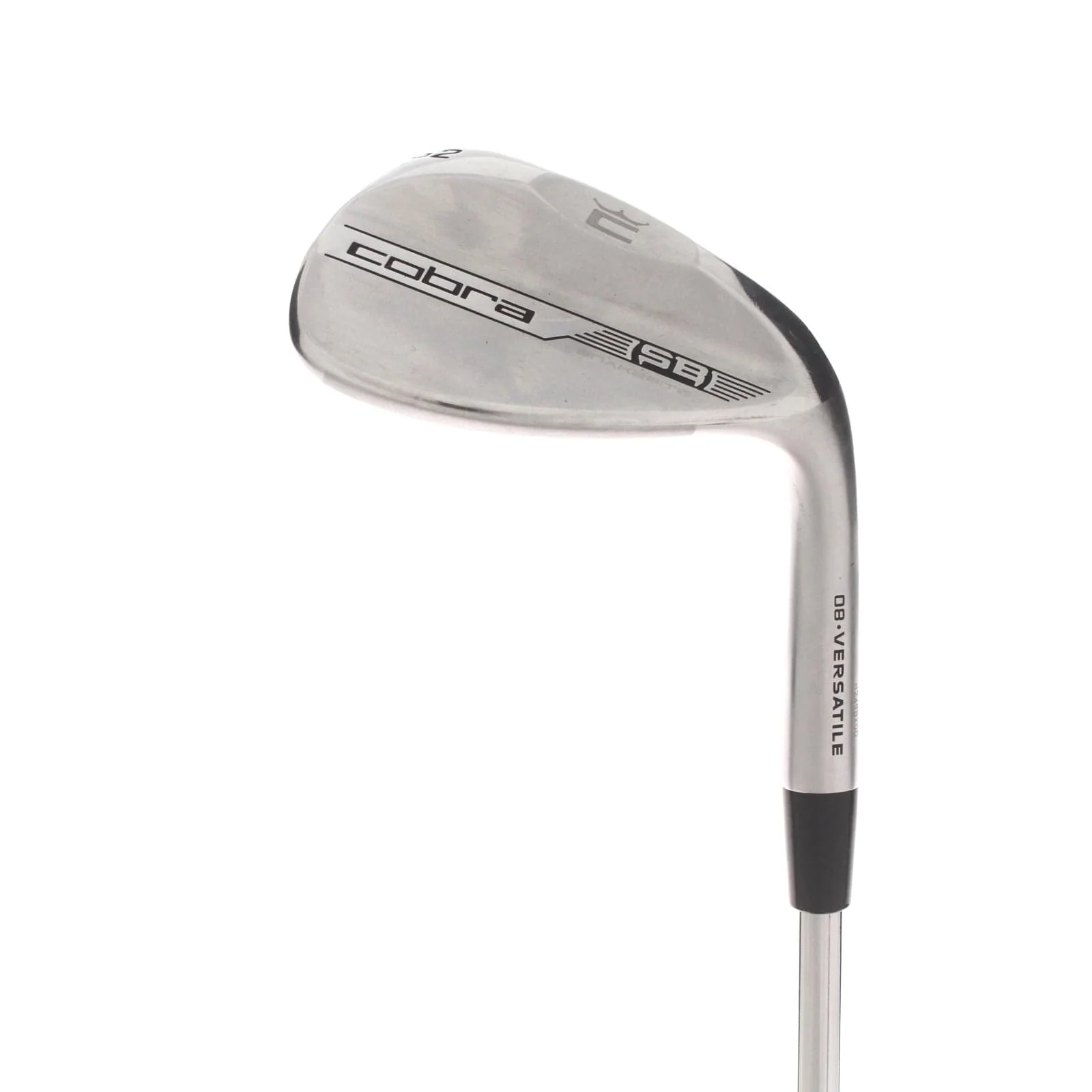 Cobra SnakeBite Steel Mens Right Hand Gap Wedge 52* 8 Bounce Versatile Grind Stiff - KBS Hi-Rev 2.0 125