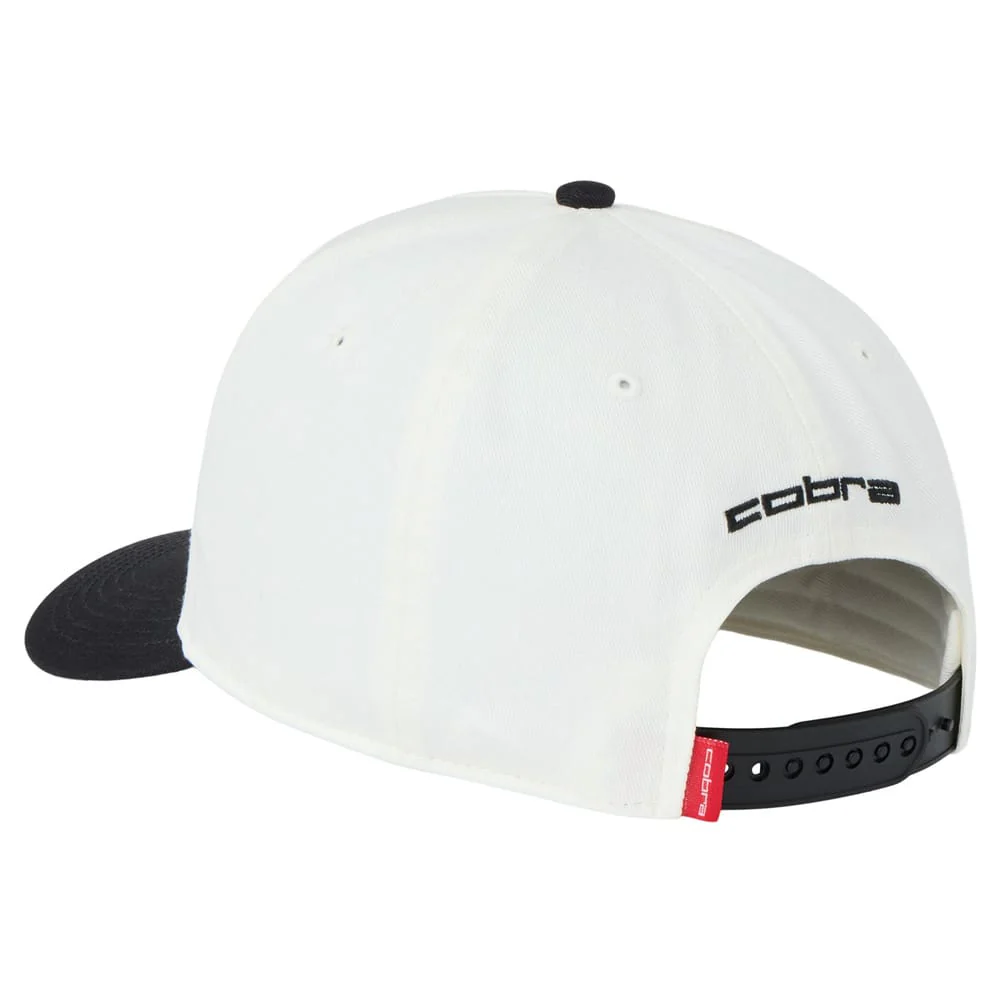 Cobra Structured Lineup Cap - Warm White/Puma Black/Ski Patrol - Image 2
