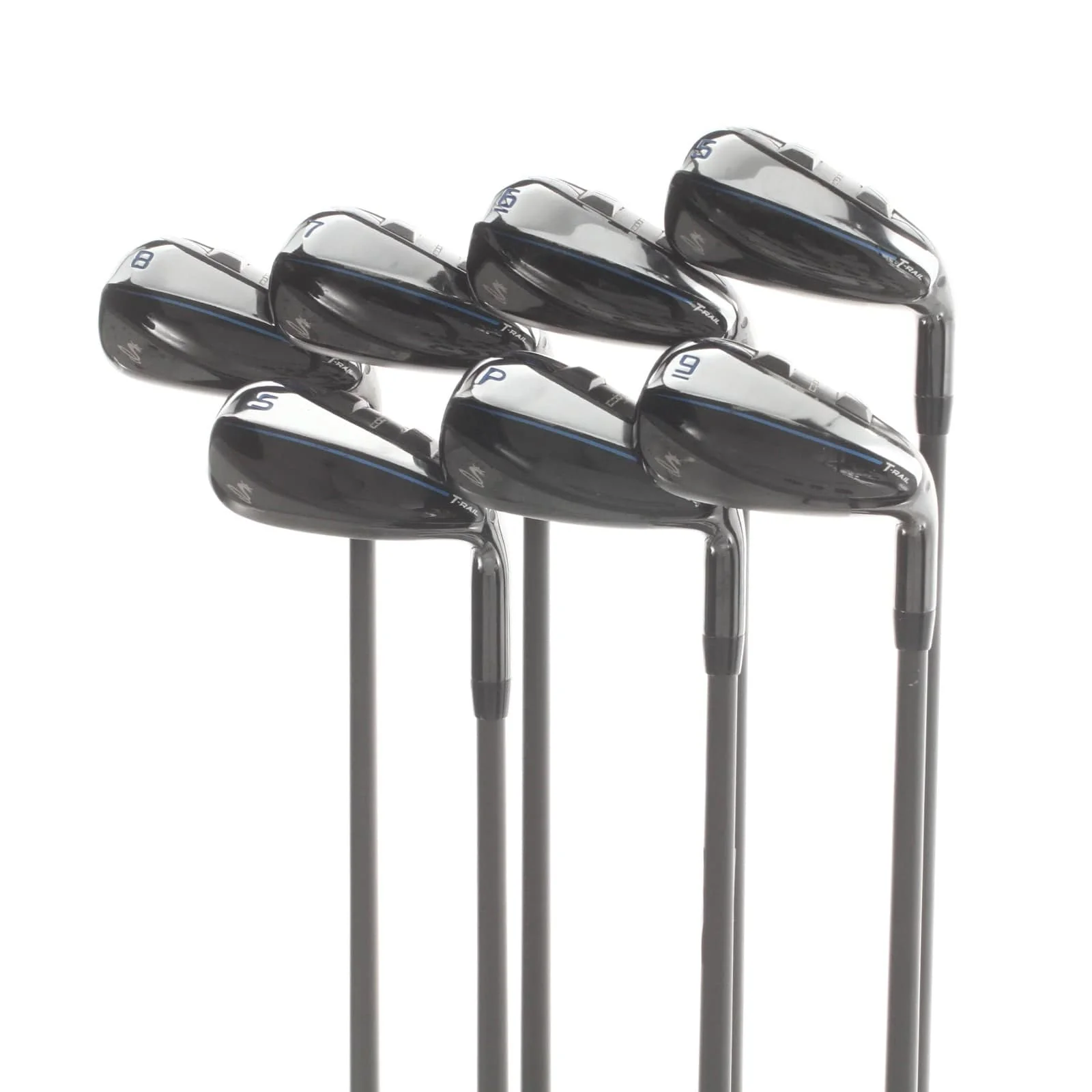 Cobra T-Rail Graphite Mens Right Hand Irons 5-SW Regular - Ultralite 50R