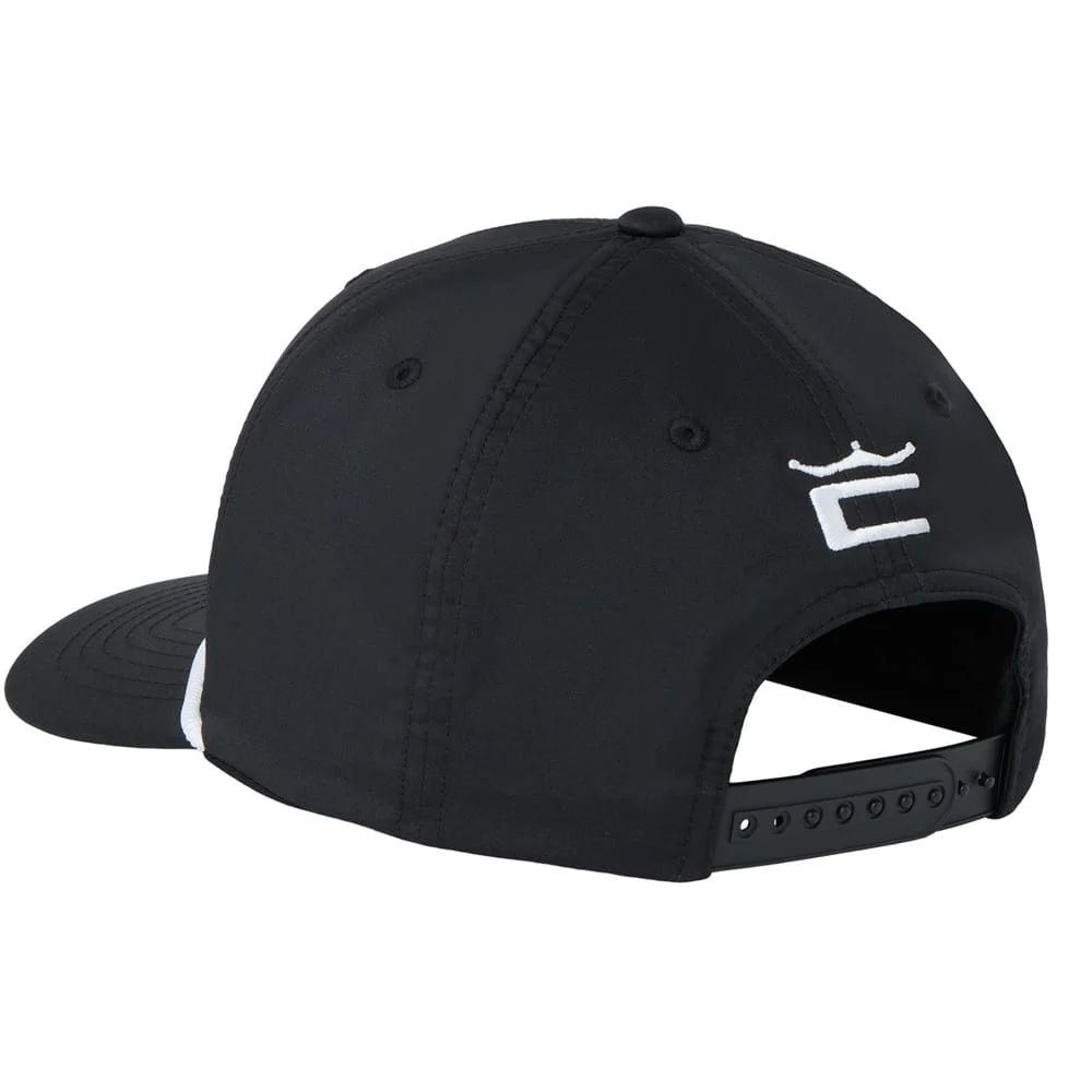 Cobra Tour Tech Rope Cap - Black/White - Image 2
