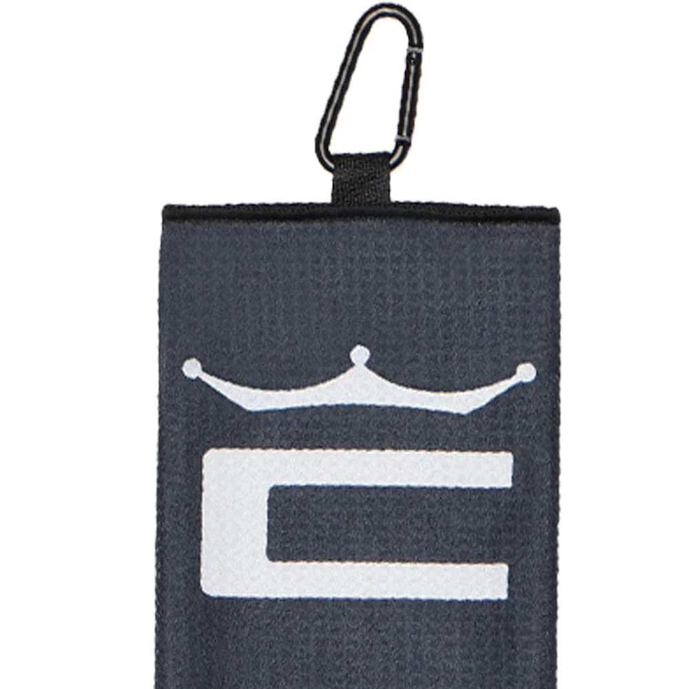 Cobra Tri-Fold Club Towel - Black - Image 3