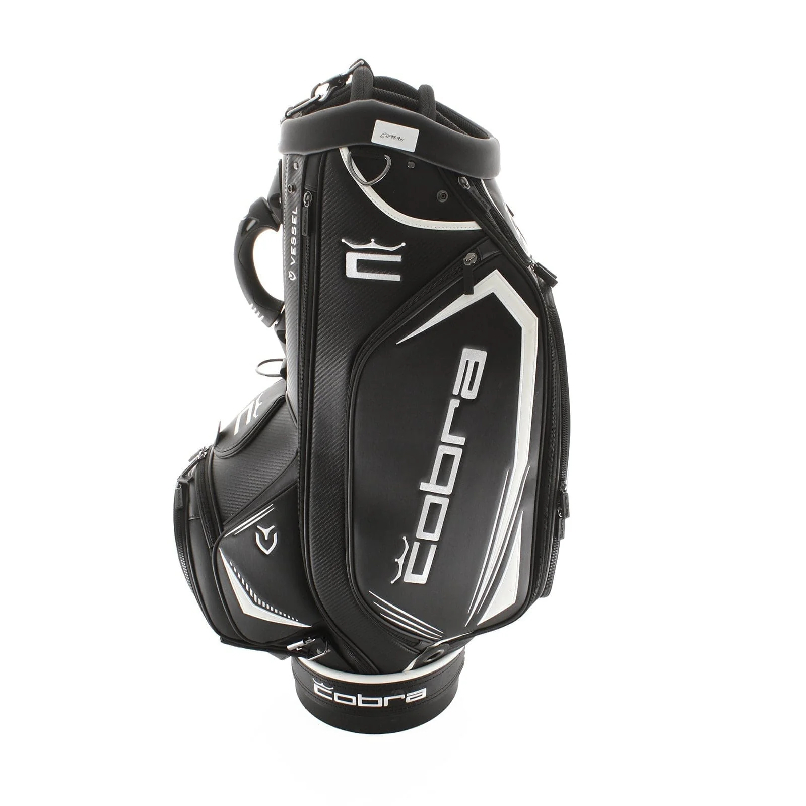 Cobra Vessel Cart Bag - Black/White