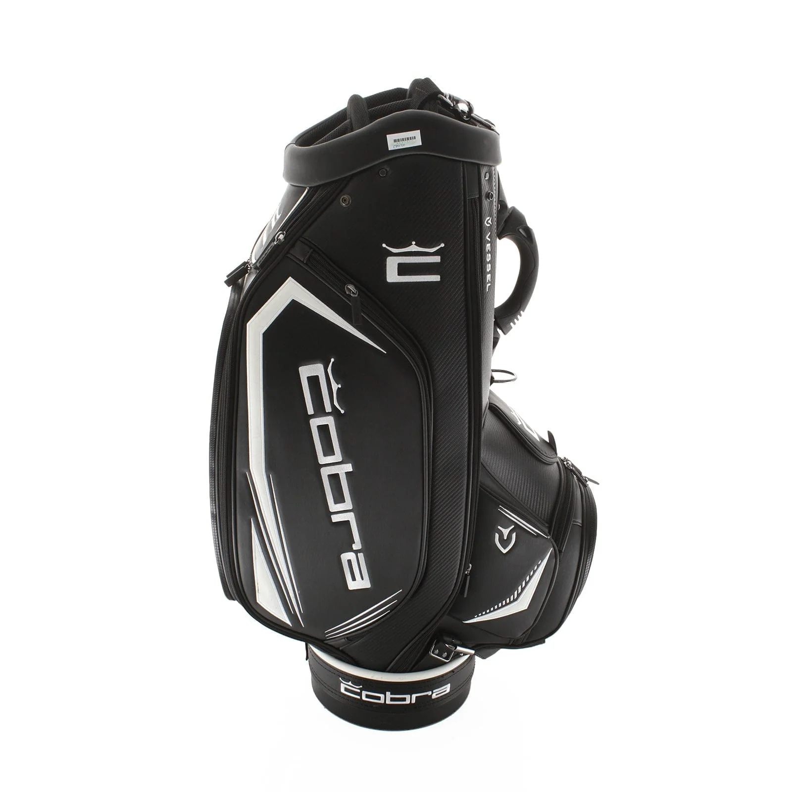 Cobra Vessel Cart Bag - Black/White - Image 3