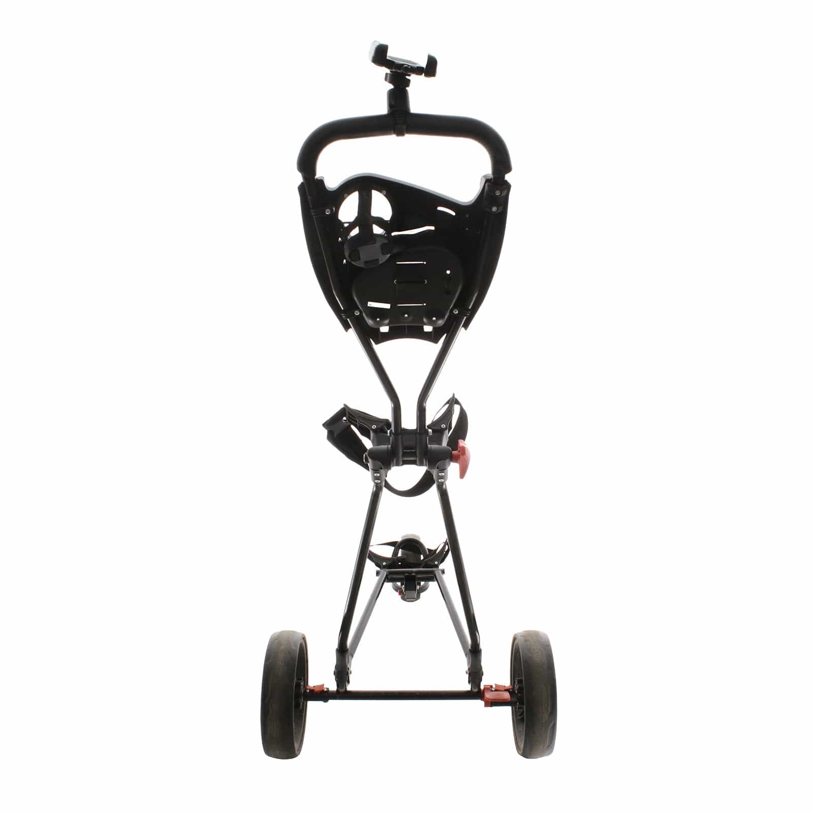 Cruiser 3-Wheel Push/Pull Trolley - Black/Red - Image 4