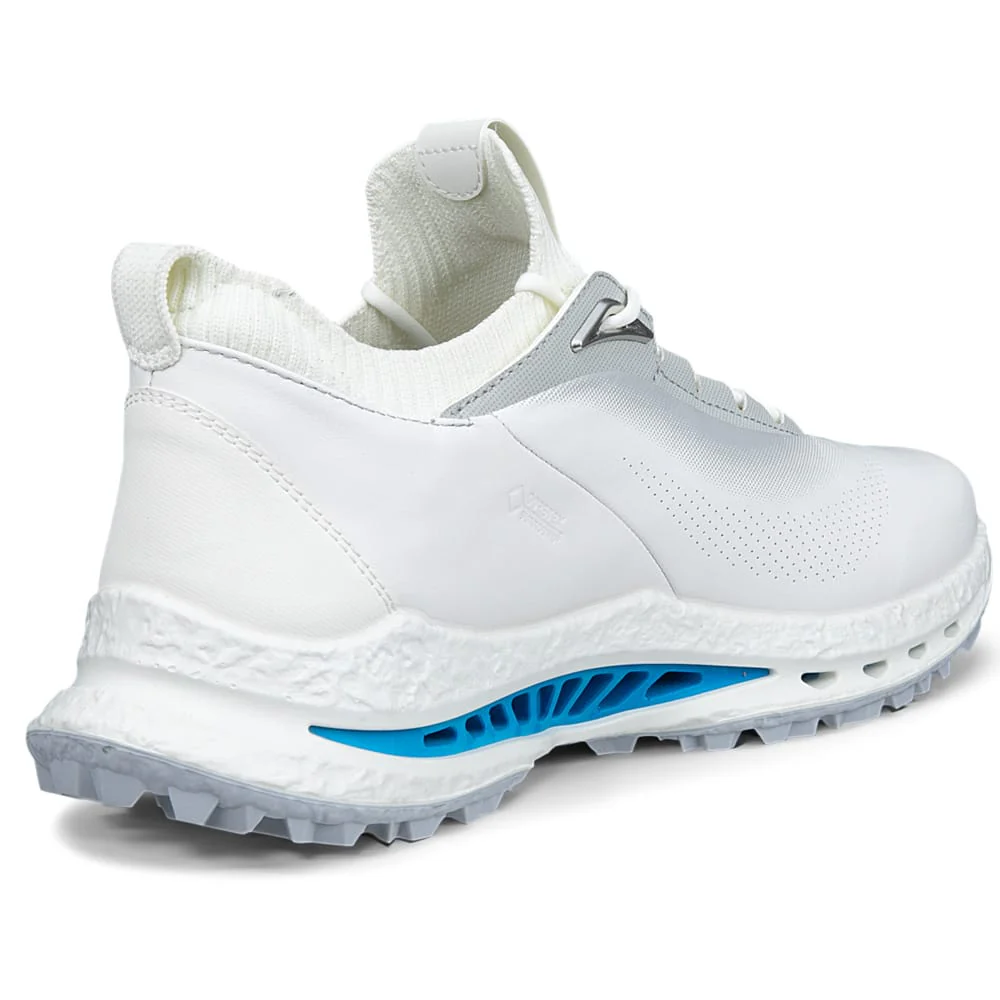 ECCO Golf Biom C5 GORE-TEX Waterproof Spikeless Shoes - White/Concrete - Image 3