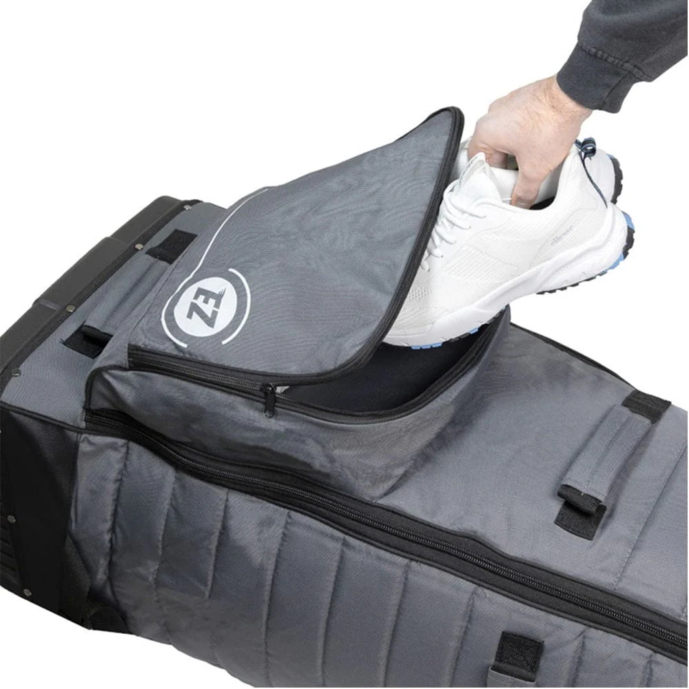 EzeGlide 6-Wheel Travel Cover - Grey/Black - Image 5