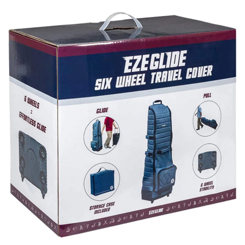 EzeGlide 6-Wheel Travel Cover - Grey/Black - Image 8