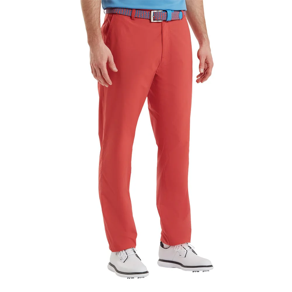 FootJoy Par Golf Trousers - Nantucket Red - Image 3