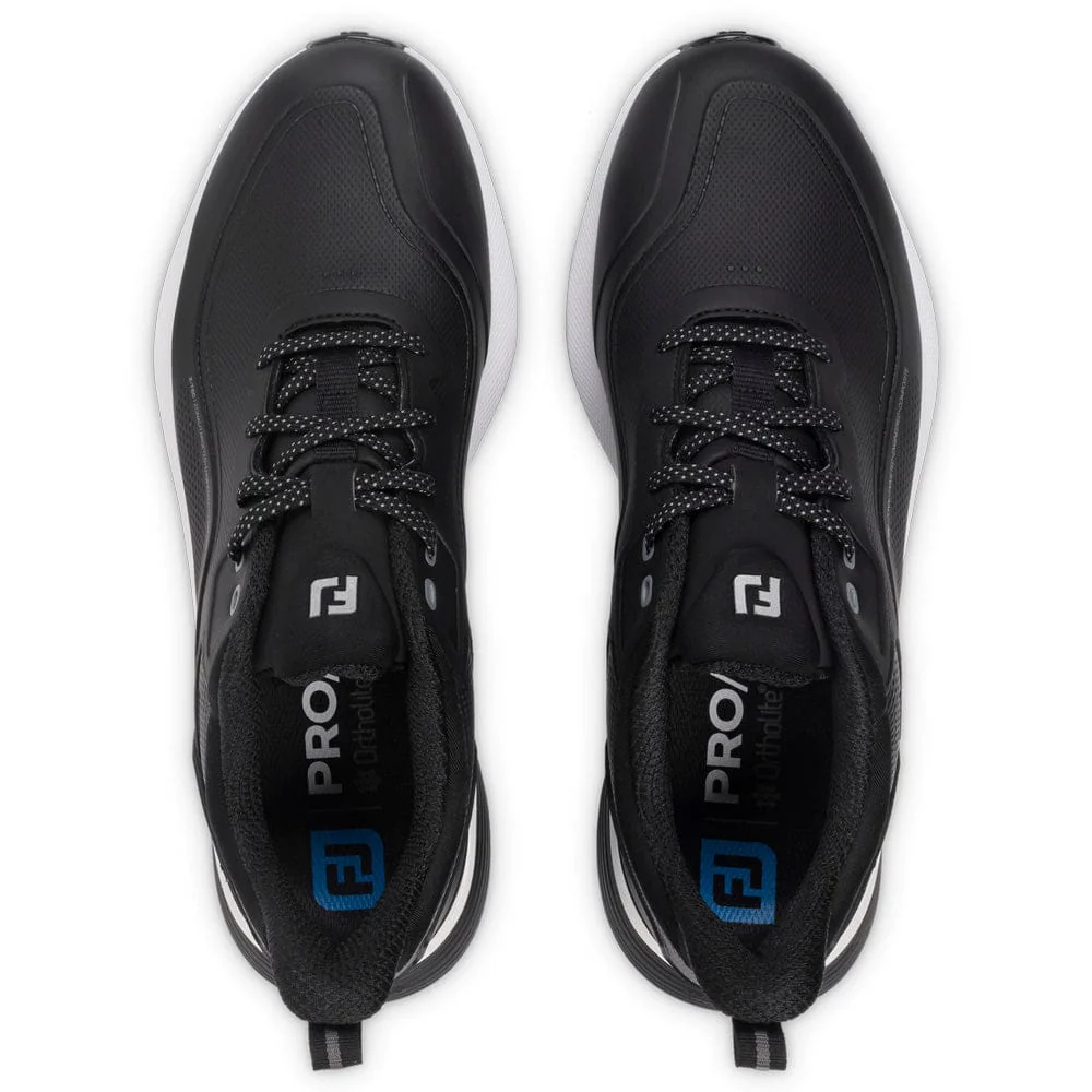FootJoy Pro SL Waterproof Spikeless Shoes - Black/White/Grey - Image 5