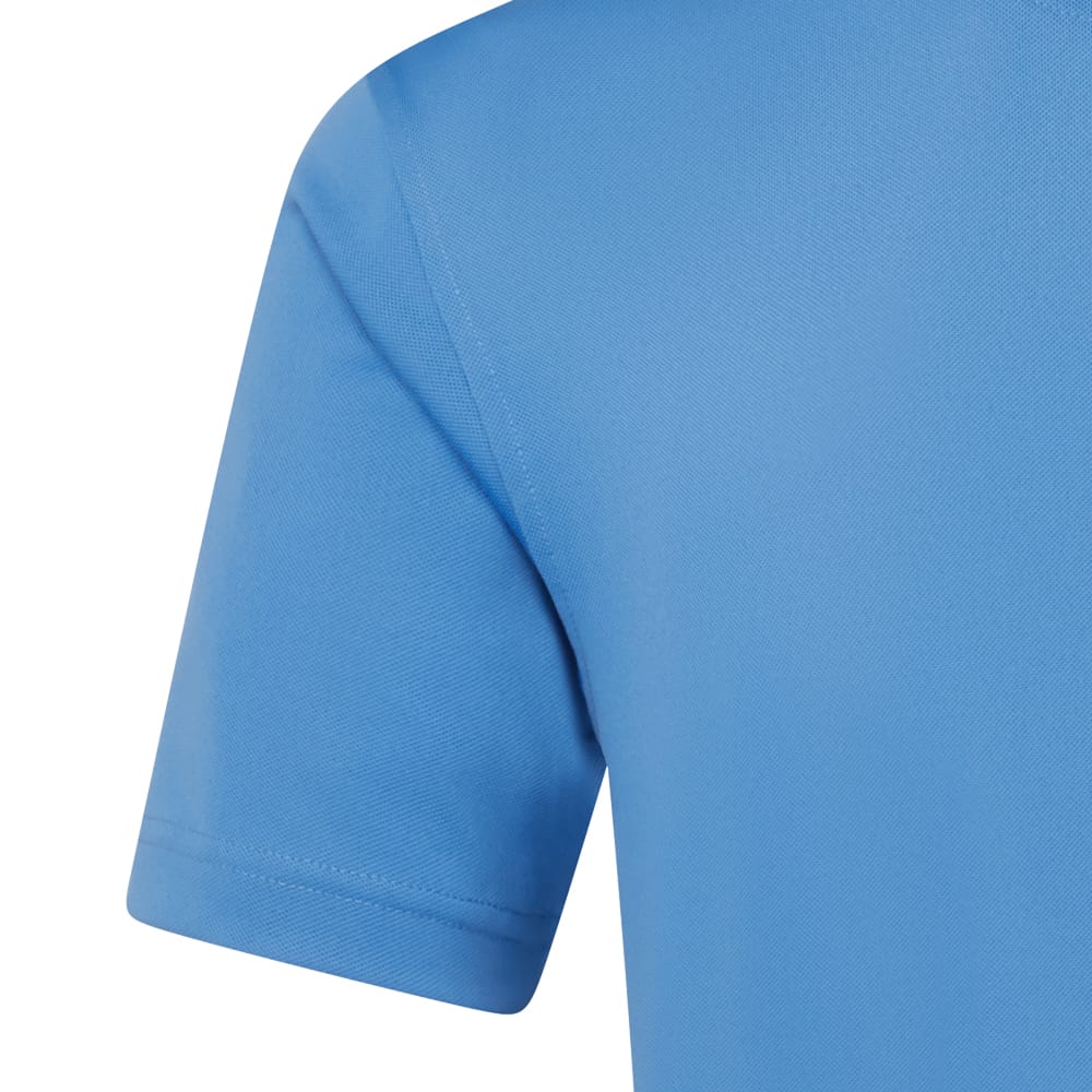 FootJoy Stretch Pique Solid Polo Shirt - Coastal Blue - Image 5