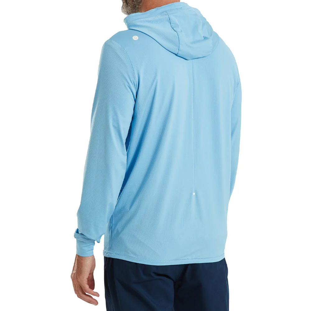 FootJoy Tempo Hoodie - Blue Reef - Image 2