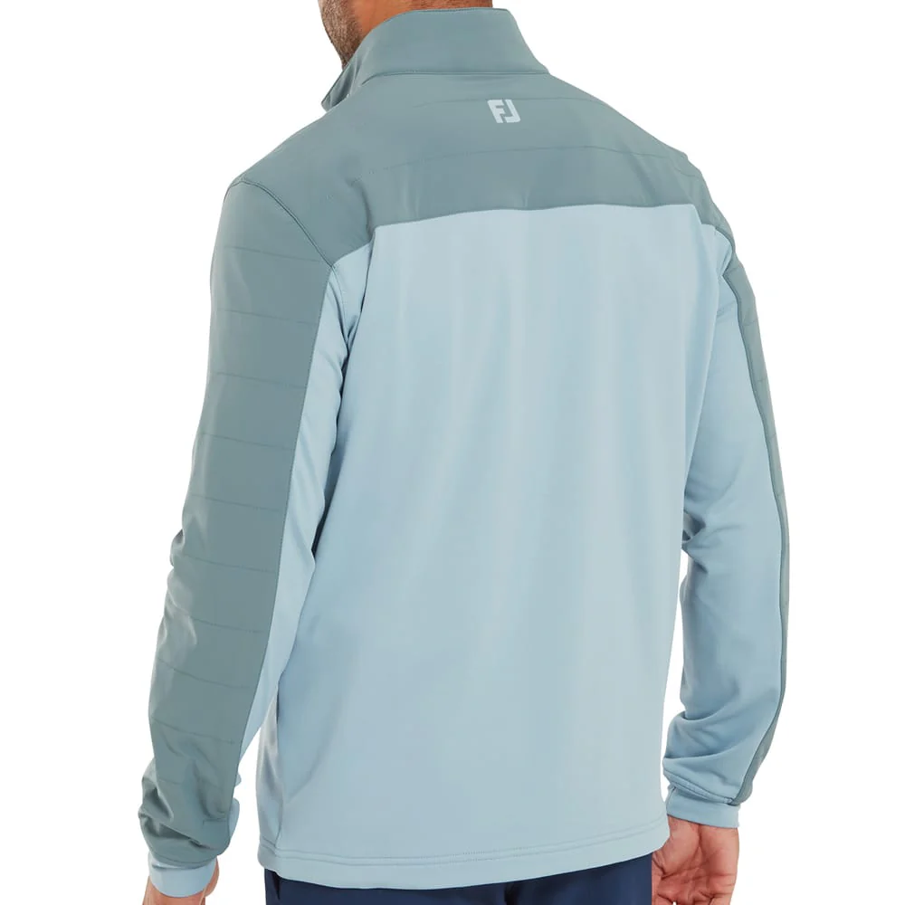 FootJoy Thermoseries Hybrid Midlayer - Green/Grey - Image 5