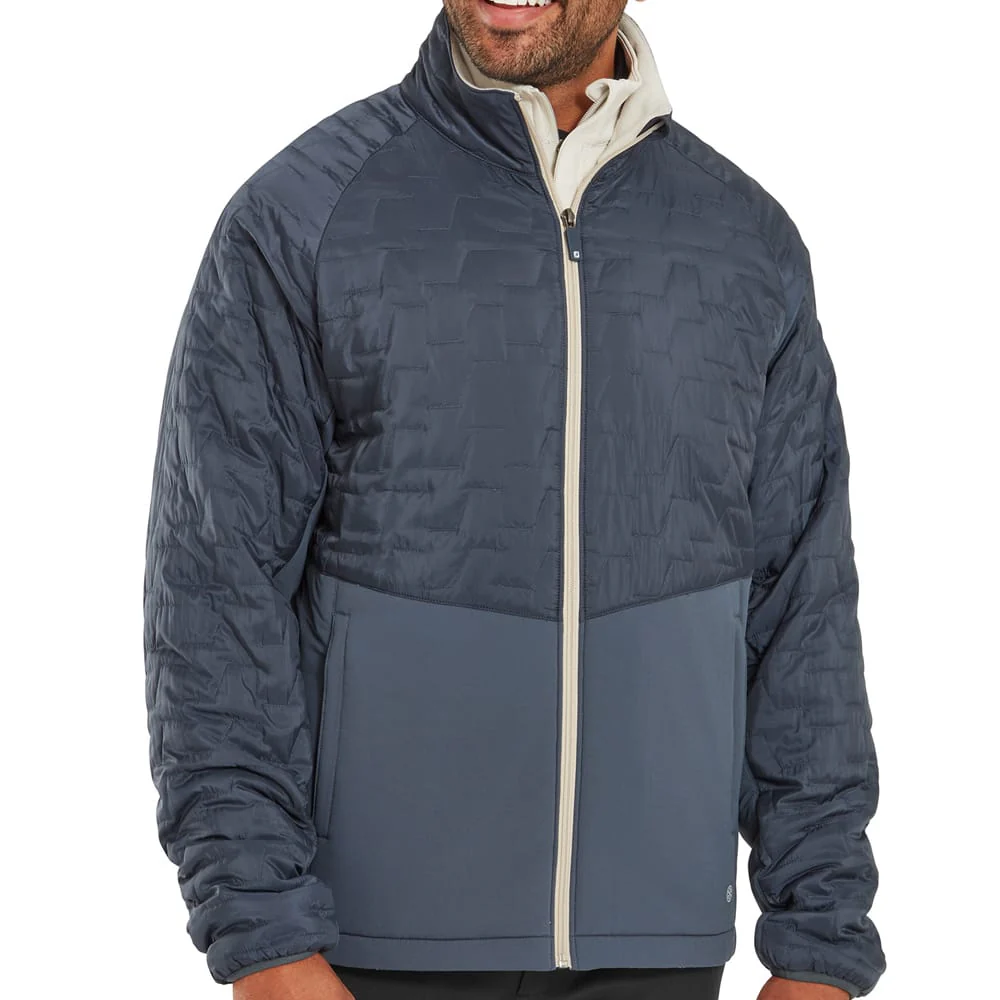 FootJoy ThermoSeries Insulated Jacket - Charcoal/Stone - Image 4