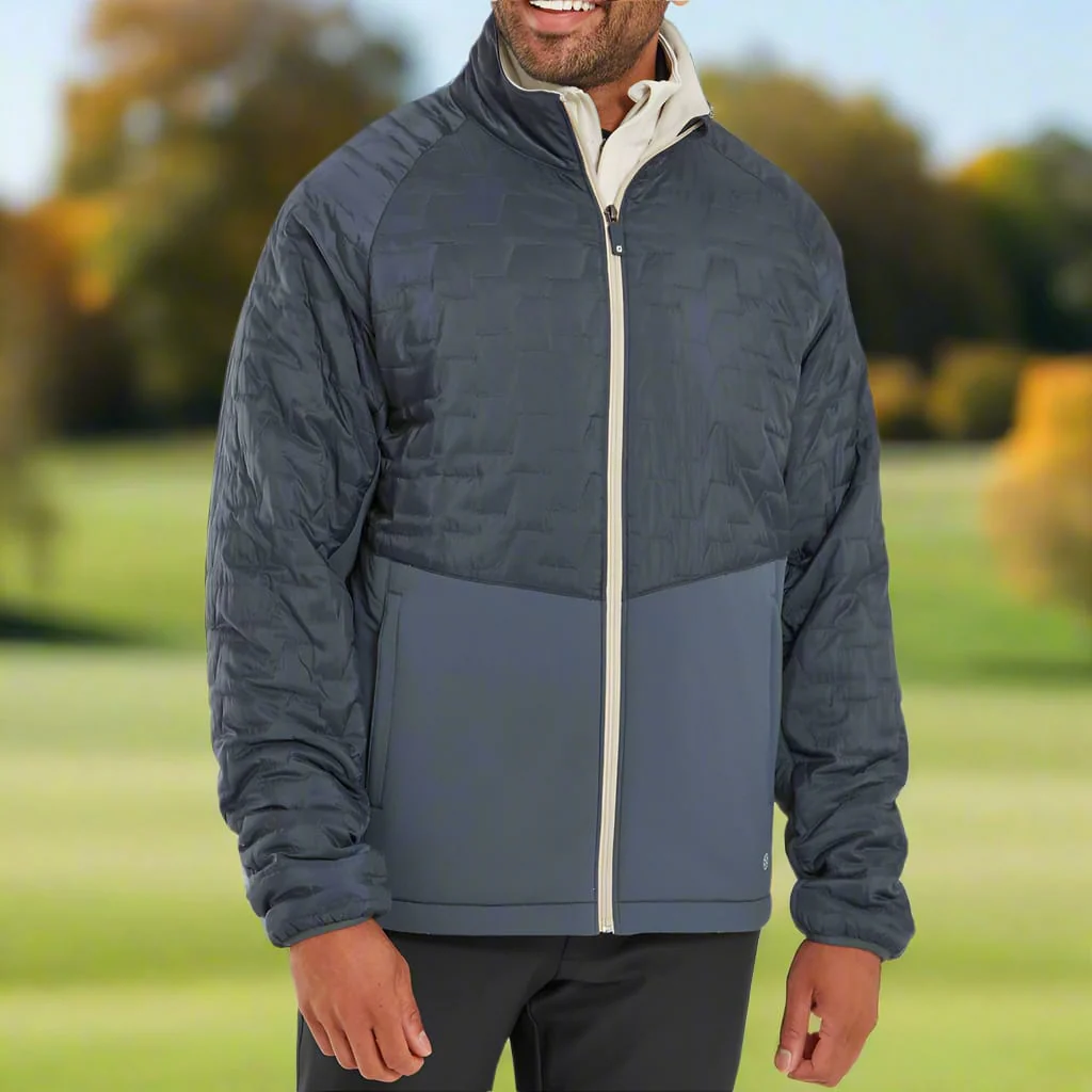 FootJoy ThermoSeries Insulated Jacket - Charcoal/Stone - Image 6