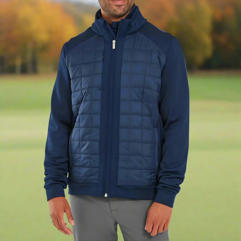 FootJoy Thermoseries Lightweight Insulated Jacket - Navy - Image 6