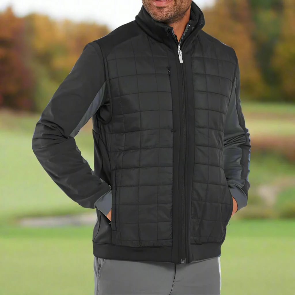 FootJoy Thermoseries Lightweight Insulated Vest - Black - Image 6