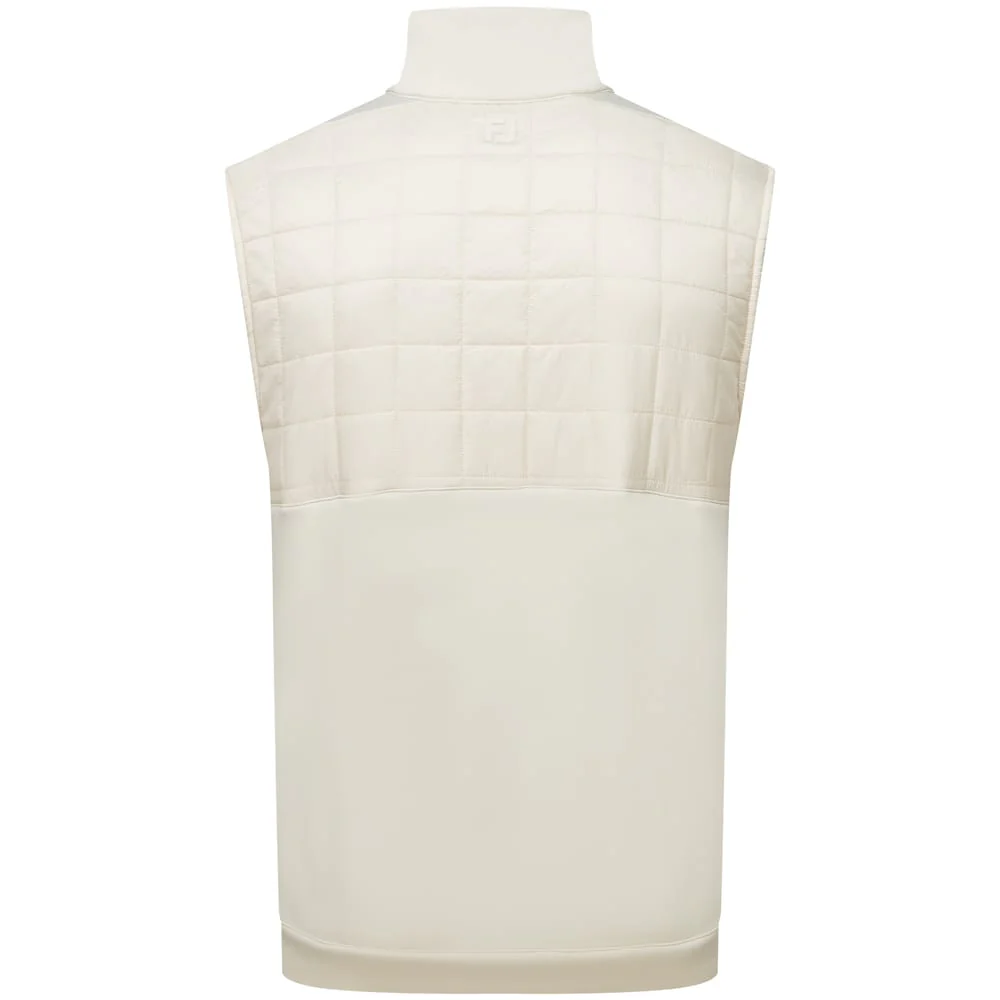 FootJoy Thermoseries Lightweight Insulated Vest - Stone - Image 2