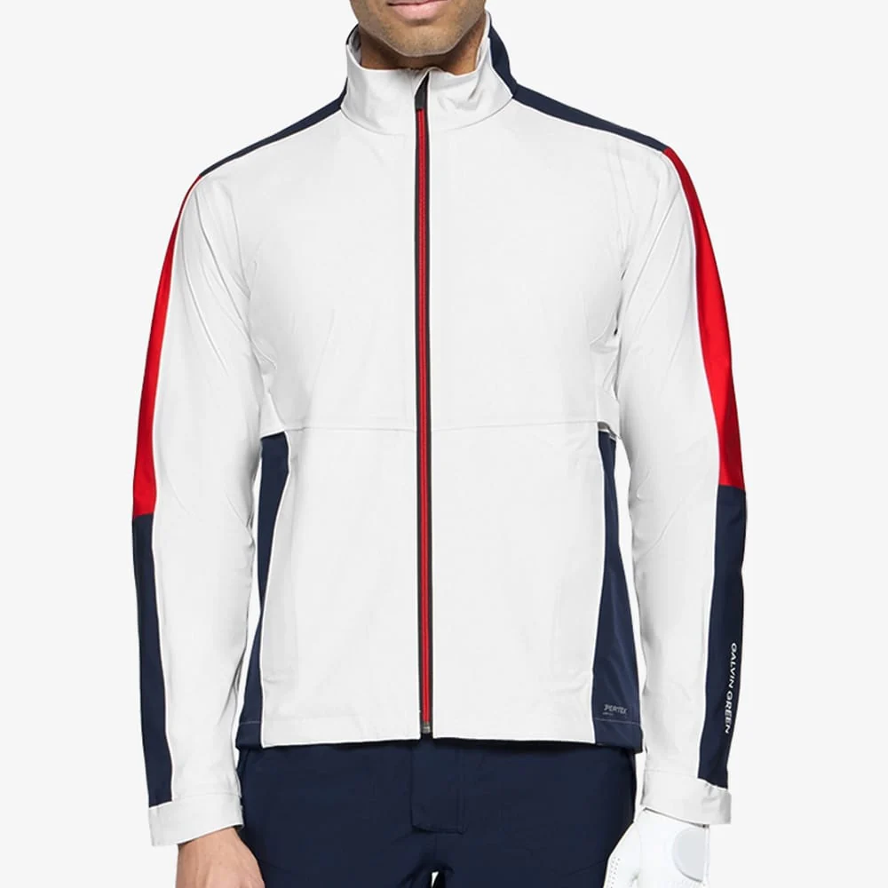Galvin Green Arlo Waterproof Jacket - White/Red - Image 7