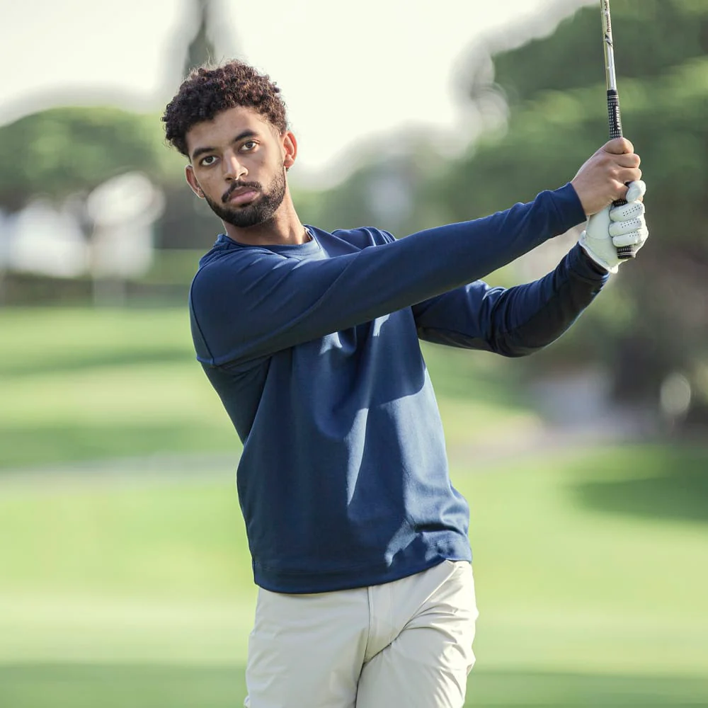 Galvin Green Darryl Pullover - Navy - Image 6