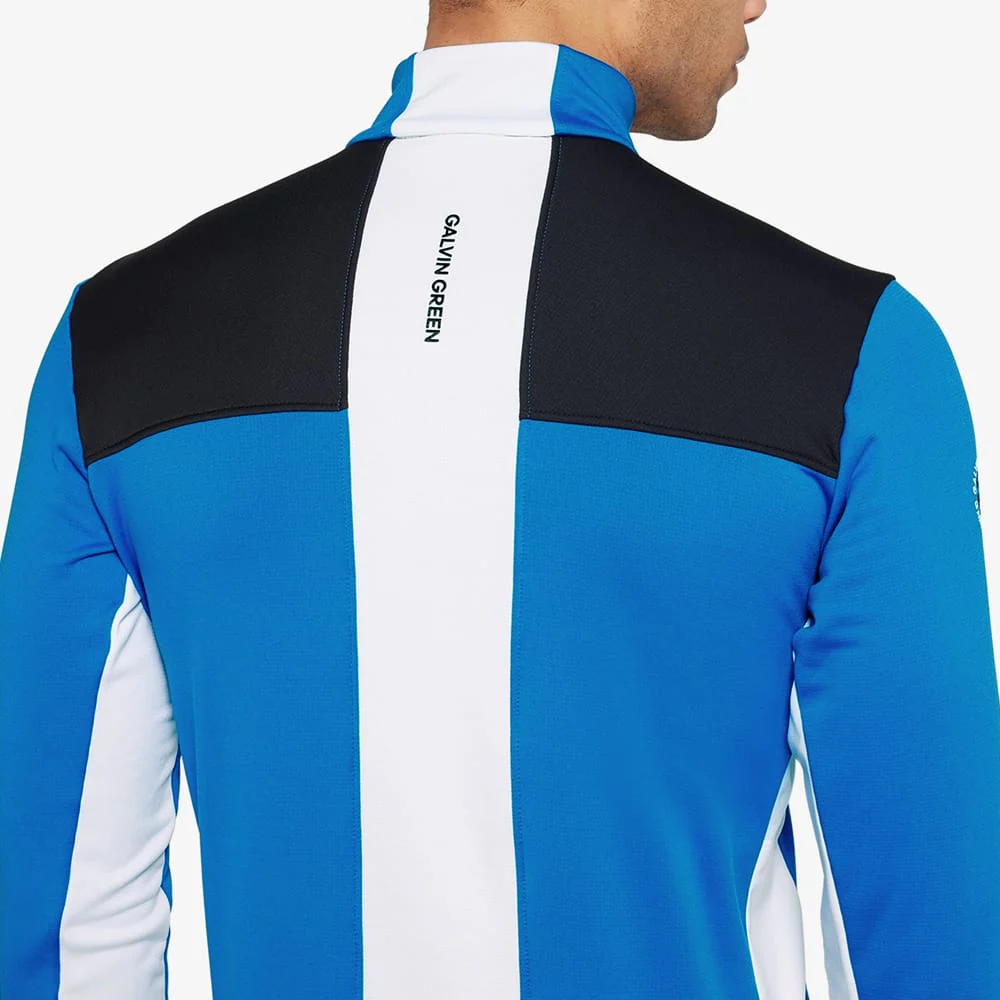 Galvin Green Dean 1/2 Zip Pullover - Royal Blue /Black - Image 4